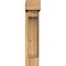 Ekena Millwork Legacy Block Rough Sawn Bracket w/ Offset Brace, Western Red Cedar, 6"W x 16"D x 28"H BKT0604X16X28LEC05RWR - alternate 3